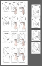 Load image into Gallery viewer, Jalie 3997 - RACHEL - All options included in the pattern
