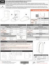 Load image into Gallery viewer, 4025 // NORDIK Quilted booties and slippers with travel bag - Jalie
