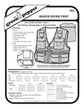 Load image into Gallery viewer, image of the cover of the Rogue River Vest sewing pattern
