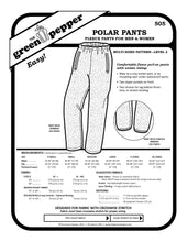 Load image into Gallery viewer, Image of the cover of 505 Polar Pants sewing pattern
