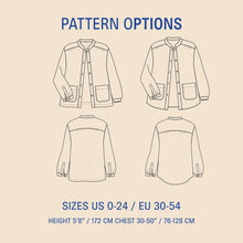 Load image into Gallery viewer, Artist Jacket Sewing Pattern Wardrobe By Me
