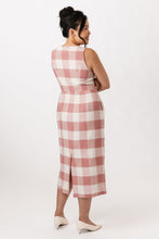 Load image into Gallery viewer, ASTERI button down dress &amp; vest
