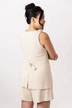 Load image into Gallery viewer, ASTERI button down dress &amp; vest

