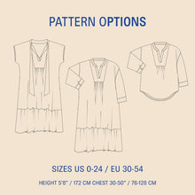 Load image into Gallery viewer, Aurora Dress Sewing Pattern Wardrobe By Me
