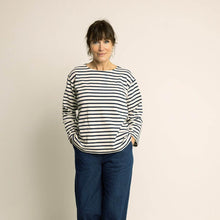 Load image into Gallery viewer, Boatneck Blouse sewing pattern Wardrobe By Me
