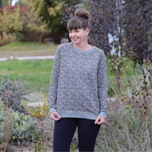 Load image into Gallery viewer, Boxy Raglan Sweater sewing pattern Wardrobe By Me
