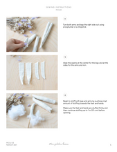 Load image into Gallery viewer, Sewing Pattern - mouse doll
