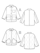 Load image into Gallery viewer, Fowler Barn Coat + Quilted Jacket
