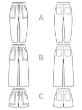 Load image into Gallery viewer, Sepia Pants + Shorts Pattern

