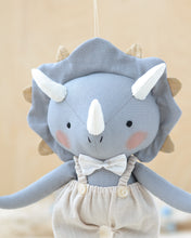 Load image into Gallery viewer, Triceratops Dinosaur Doll Sewing Pattern
