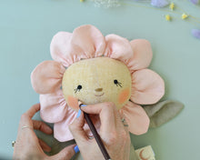 Load image into Gallery viewer, Sewing Pattern - Flower doll + 2 outfits
