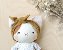 Load image into Gallery viewer, Sewing Pattern - Cat doll + 2 outfits
