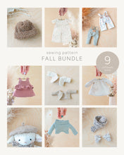 Load image into Gallery viewer, Sewing Pattern - Fall Outfits Wardrobe Bundle
