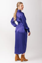 Load image into Gallery viewer, ILTA ruched shirt dress

