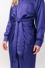 Load image into Gallery viewer, ILTA ruched shirt dress
