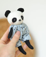 Load image into Gallery viewer, Sewing Pattern - Mini bear, panda and lion doll
