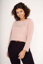 Load image into Gallery viewer, Crop tee sewing pattern
