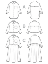 Load image into Gallery viewer, Jenna Shirt + Shirtdress
