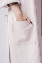 Load image into Gallery viewer, Dressing gown with patch pockets sewing pattern

