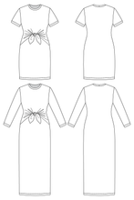 Load image into Gallery viewer, LYYTI tie front mini &amp; maxi dress
