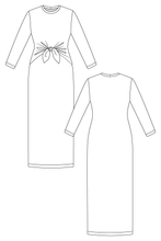 Load image into Gallery viewer, LYYTI tie front mini &amp; maxi dress
