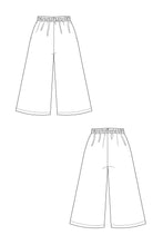 Load image into Gallery viewer, NINNI elastic waist culottes
