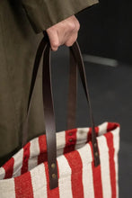 Load image into Gallery viewer, JUTE RUNNER TOTE Bag *less than 1m
