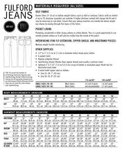 Load image into Gallery viewer, Fulford Jeans PDF
