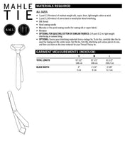 Load image into Gallery viewer, Mahle Tie PDF
