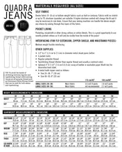 Load image into Gallery viewer, Quadra Jeans PDF
