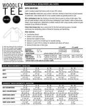 Load image into Gallery viewer, Woodley Tee PDF - Women's Sizing
