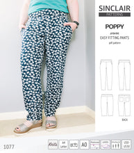 Load image into Gallery viewer, Poppy easy fitting pants for woven fabrics (PDF)
