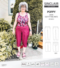 Load image into Gallery viewer, Poppy easy fitting pants for woven fabrics (PDF)
