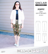 Load image into Gallery viewer, Poppy easy fitting pants for woven fabrics (PDF)
