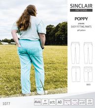 Load image into Gallery viewer, Poppy easy fitting pants for woven fabrics (PDF)
