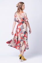 Load image into Gallery viewer, Dress with a gathered waist sewing pattern

