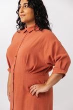 Load image into Gallery viewer, Dropped shoulder dress sewing pattern

