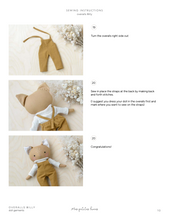 Load image into Gallery viewer, Sewing Pattern - Cat doll + 2 outfits
