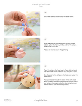 Load image into Gallery viewer, Sewing Pattern - Flower doll
