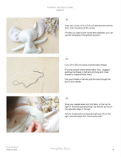 Load image into Gallery viewer, Sewing Pattern - elephant doll
