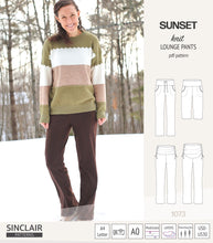 Load image into Gallery viewer, Sunset knit lounge pants (PDF) (2025 Updated)
