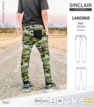 Load image into Gallery viewer, Lakeside knit joggers for men (PDF)
