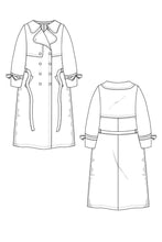 Load image into Gallery viewer, Trenchcoat Schnittmuster CHLOE
