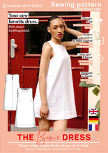 Load image into Gallery viewer, Leinenkleid Schnittmuster AURELIA
