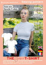 Load image into Gallery viewer, Basic T-Shirt Schnittmuster
