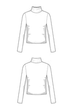 Load image into Gallery viewer, Basic Rollkragen Pullover Schnittmuster
