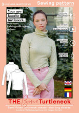 Load image into Gallery viewer, Basic Rollkragen Pullover Schnittmuster
