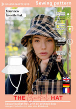 Load image into Gallery viewer, Bucket Hat Schnittmuster
