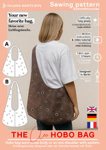 Load image into Gallery viewer, Hobo Bag Schnittmuster CLEO
