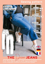 Load image into Gallery viewer, Jeans Schnittmuster DINA
